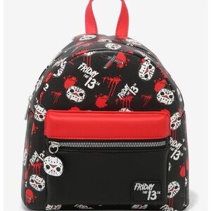 Box Lunch NWT exclusive lounge fly from Friday  the 13th Mini Backpack